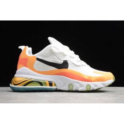 Nike Air Max 270 React Turuncu / Yeşil Koşu Ayakkabısı Türkiye - B8ECT3K6